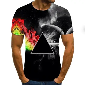 Wolf 3D Spausdinimo Cool T-shirt Vyrai Moterys Mados Erelis 3d Hip-Hop Marškinėlius Spausdinti Gyvūnų trumpomis Rankovėmis Vasarą Viršuje Tees marškinėliai Vyrų 6XL