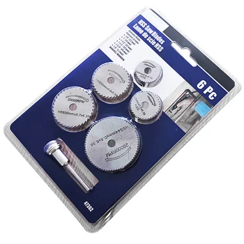5vnt HSS Diamond Medienos Pjovimo Diskai, pjovimo Ašmenys, skirti Rotacinis Įrankis Graverio Elektros Mini Gręžimo + 1 Įtvaro