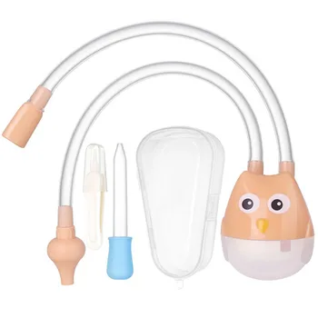 Naujagimių kūdikių nosies aspirator švaresnis baby Safe Higienos šalta nosis švaresnis silikono kūdikių nosies aspirator