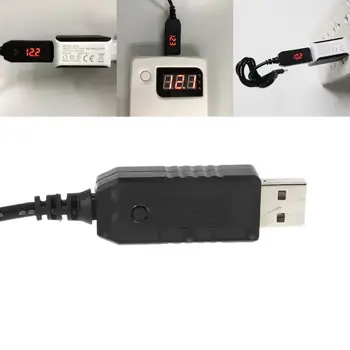 QC 3.0 USB DC 5V-12V Reguliuojamas Įtampos Žingsnis Iki 2.5/3.5/4.0/5.5 mm, Maitinimo Kabelis, Skirtas WiFi Router Garsiakalbis Ventiliatorius IP Kameros