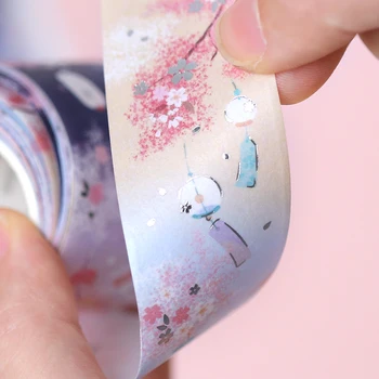 JIANWU 30mm*5m Japonijos Sakura Kawaii Washi Tape Aukštos Kokybės Įdegio Juosta Lipdukas, Apdailos Medžiagos, Popieriaus Tiekimas