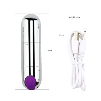 Mini Kulka Vibratorius G-Spot Pūlingas Klitorio Stimuliatorius Sekso Žaislai Moteris USB Įkrovimo Moterų Masturbator Sekso Parduotuvė