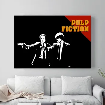 Pulp Fiction Ir Senovinių Filmų, Plakatų Ir Grafikos Paveikslai Tapyba Sienos Nuotraukas Kambarį Plakatas Dekoratyvinis Namų Dekoro Tableau