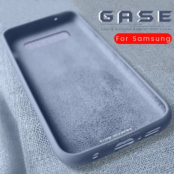 Skysto Silikono Guma Soft Case For Samsung Galaxy S10 S10e S8 S9 Plus Pastaba 9 8 Coque Padengti Samsyng Glaxy S10Plus S 10 9 8 Plius