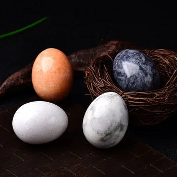 1PC Subtilus elipsės natūralių akmenų ir mineralų raw rūdos kristalų kiaušinio formos perlas gali būti usd į apdailos namų dekoro ir 