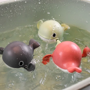 Kūdikių Vonios Žaislai Gyvūnų Mielas Animacinių Filmų Vėžlių, Krabų Classic Baby Vandens Žaislas Kūdikiams Plaukti Grandinės Prisukamas Žaislas Vaikas 2020 Naujausias