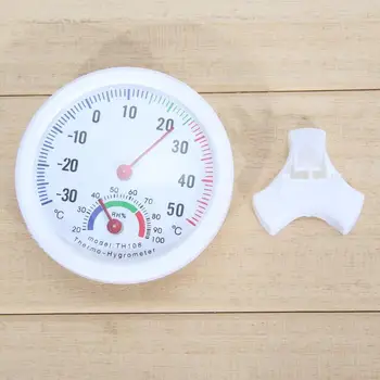 Mini Varpo formos Masto Termometras su Drėgmėmačiu Wall Mount Patalpų Temperatūra Priemonė-Namų Biuro Patalpų ir Lauko