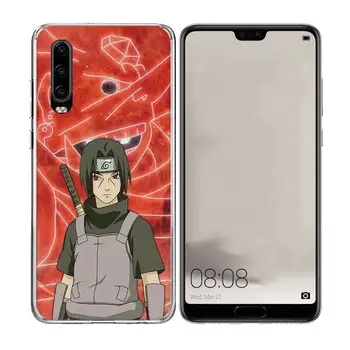 Anime Naruto Itachi Prabanga Silikono Atveju Huawei P40 30 P20 Mate 30 20 10 P10 Pro+ Lite P Smart Z Plus + 2018 2019 Dangtis