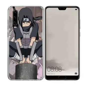 Anime Naruto Itachi Prabanga Silikono Atveju Huawei P40 30 P20 Mate 30 20 10 P10 Pro+ Lite P Smart Z Plus + 2018 2019 Dangtis