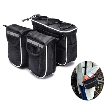 Dviračio krepšys rėmas priekiniai mobiliojo telefono maišelį kalnų automobilių top tube maišelį kalnų dviratį dviračiu neperšlampamas maišelis priedai