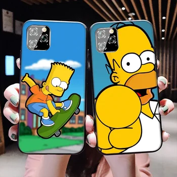 Mielas Animacinių filmų Simpson Mobiliojo Telefono Atveju TPU 