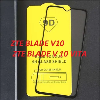 Pilnas draudimas Premium Screen Protector, Plėvelės, pilnos Apsaugos Grūdintas Stiklas ZTE BLADE V10 V 10 VITA 9H