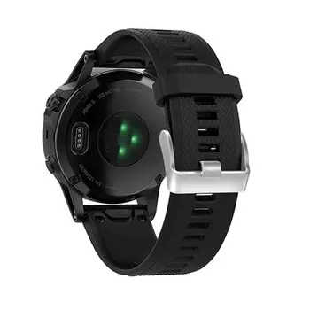 Watchband Dirželis apyrankę, Garmin Fenix 5X 5 5S Plius 3 3HR 935 Smart Watchbands Greitai Spaudai Silikono Easyfit Apyrankės Dirželio