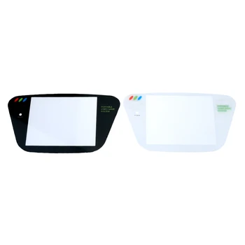 JCD Balta Juoda Plastikiniai ir Stikliniai Medžiaga, Apsauginė Ekrano Dangtelis Objektyvo Pakeitimas Sega Game Gear GG Objektyvas Raštas