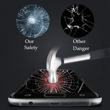 3D Lenktas Grūdintas Stiklas Samsung Galaxy S7 Krašto Screen Protector, pilnas draudimas Saugus Apsauginė Plėvelė Galaxy S8 plius s7edge