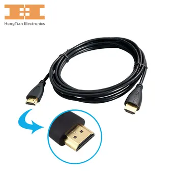 HDMI Kabelis Male-Male hdmi kabeliai HD 1080P Didelės spartos Aukso Padengtą Kištukas 1.4 V 0,3 M 1M 2M 3M 5M 7.5 M 10M HD LCD HDTV XBOX, PS3