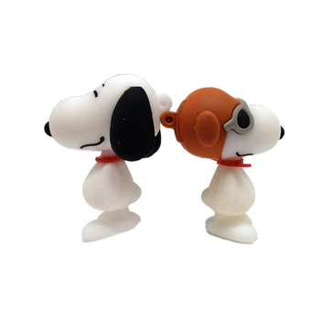 Pendrive animacinių filmų Doktorantūros šuo usb flash drive 4GB 8GB 16GB 32GB 64GB mielas muzika šuo memory stick kūrybos dovana pen ratai bellek