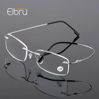 Elbru Ultralight TR90 Atminties Titano Taškus Akiniai Skaitymui Vyrų ir Moterų Presbyopic Akiniai +1.0 +1.5 +2.0 norėdami+3.5 +4.0