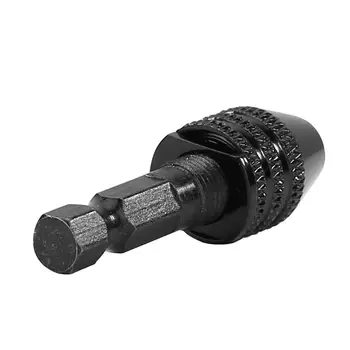 1pc 0.3-8mm Tvirtinimo Diapazonas Keyless Gręžimo Griebtuvas, Adapteris Poveikio Hex Kotu Gręžimo Griebtuvas Įtempimo diapazonas Vairuotojo Įrankis