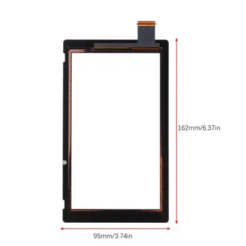 1 VNT Priekinės Lęšio LCD Jutiklinis Ekranas skaitmeninis keitiklis Pakeisti Dalį Jungiklis NR LCD Jutiklinis Ekranas skaitmeninis keitiklis