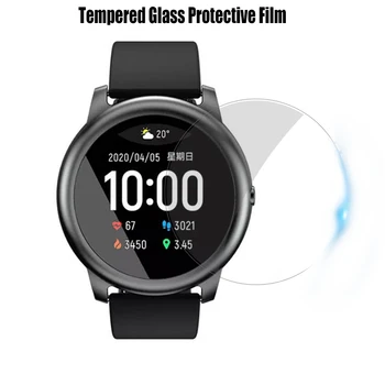 Už Haylou Saulės SmartWatch įkroviklis Grūdinto Stiklo Plėvele padengti Screen Protector, Filmai Xiaomi Haylou Saulės LS05 Smart Žiūrėti