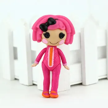 1pcs 3Inch Originalūs ĮRAŠAI Lalaloopsy Lėlės Mini Lėlės Kūdikio Žaislas Žaisti Namus, Kiekvienas Unikalus