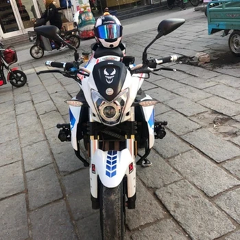 Motociklo Sparno Lipdukai Motoroleris Pertvarkyti Lipdukai Dryžuotas Šviesą Atspindintys Lipdukai Dekoratyviniai Vandeniui Lipdukai