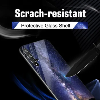 Grūdintas Stiklas Case For Samsung Note 10 Lite Atveju Prabanga Bumper 
