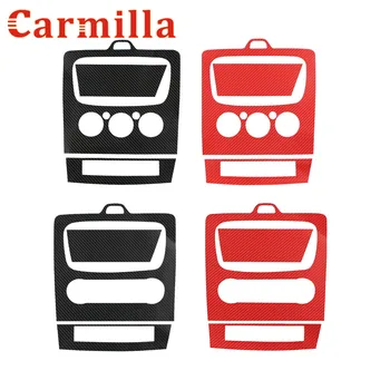 Carmilla 3 Spalvų 3D Anglies Pluošto Automobilių AC Konsolės Raštas Lipduką 