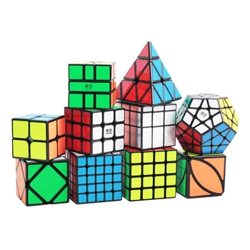 QIYI Magic Cube 2x2x2 3x3x3 4x4x4 5x5x5 Greitis Magija Kubeliai Įspūdį Cubo Žaislų, Vaikai, Vaikams, Dovanų Žaislų Suaugusiems