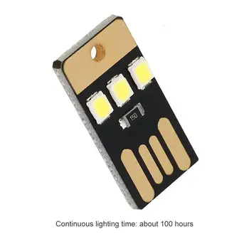 Kempingas Lempa Nešiojamų Sumanūs Gamyba, Mini-Ultra plonas Mobilusis USB LED Aplinkos Energijos Taupymo Žibintuvėlis Šviesos Naktį