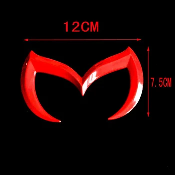 4 Spalvos Universalaus lipdukai Mazda 3D Automobilių Lipdukai Ir Lipdukai Mazda Lipdukas Sienos Auto Emblema Logotipas Vinilo Lipdukas Automobilį