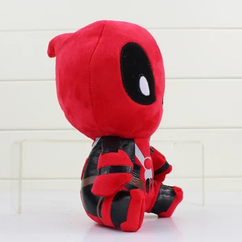 20CM Deadpool Pliušinis Lėlės Žaislas Q Versija Deadpool Wade Winston Wilson Brinquedo Vaikams