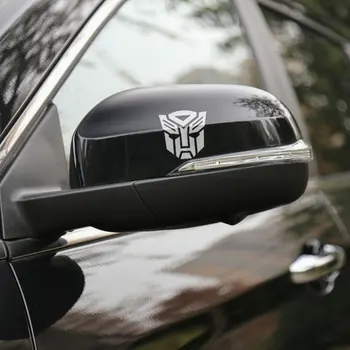 Auto Reikmenys 3D Transformatoriai Emblema nikelio metalo Lipdukas Auto logotipas Langą Uodega Automobilių Kėbulo Apdailos Automobilių Stilius