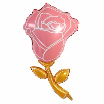 1pc Didelis Jumbo 36inch Rožės Raudonos Tulpės, Saulėgrąžų Balionai, Gėlės oro Balionas, Vestuvių, Gimtadienio Dekoracijas Santuokos Dekoro Globos