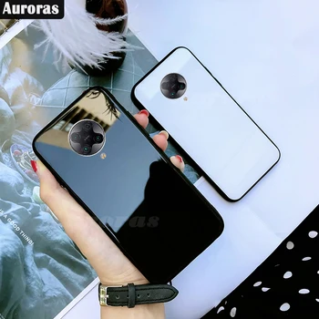 Auroras Už Xiaomi Pocophone F2 Pro Atveju Grūdintas Stiklas Sunku Galinio Dangtelio Poco X2 Atveju, Atsparus Smūgiams Coques Fundas Atveju