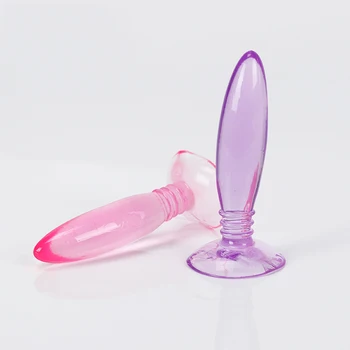 Mini Analinis Kaištis Želė Žaislai Nekilnojamojo Odos Jausmas Suaugusiųjų Sekso Žaislai Sekso Produktai Butt Plug Pradedantiesiems Erotiniai Žaislai