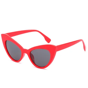 Derliaus Cat Eye Akiniai nuo saulės Moterims, Naujas 2019 Retro Šešėlių Atspalvių UV400 Saulės Akiniai Moterų Akiniai Raudona Juoda Mados Oculos