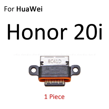 USB Jungtis Įkrovimo Dokas Plug Uosto HuaWei Honor 10i 20i Peržiūrėti 20 10 Pastaba Lite Pro Micoro Tipas-C Įkrovimo Lizdas