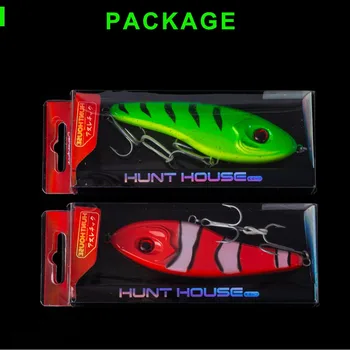 Hunthouse oficiali parduotuvė Žvejybos masalas Jerkbait Lydekos žvejybos reikmenys VIB Jaukų Slow Sinking suvilioti žvejybos įranga