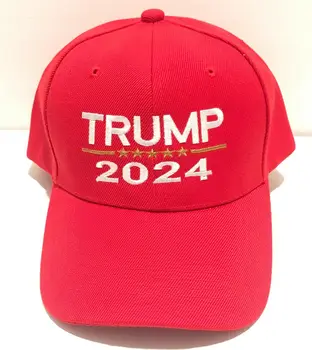 Trump 2024 Pirmininkas Donald Trump Išlaikyti Amerika Labai MAGA KAG Kokybės Medvilnės Dangtelis Beisbolo Skrybėlę su Dovana