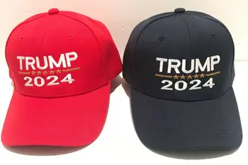 Trump 2024 Pirmininkas Donald Trump Išlaikyti Amerika Labai MAGA KAG Kokybės Medvilnės Dangtelis Beisbolo Skrybėlę su Dovana