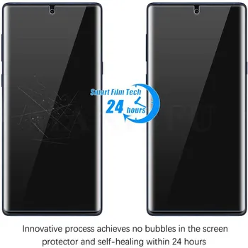 99D Priekio Atgal Matinis Hidrogelio Plėvelės Samsung Galaxy S21 Ultra S20 S21 10 Pastaba Plus A51 A71 A50 A70 Visą TPU Screen Protector