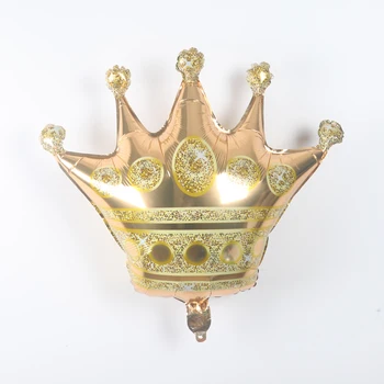 1pc didelis Princess Crown Balionas auksu, rožinė aukso rožinė mėlyna Kūdikių Dušas, Vestuvių, Gimtadienio Prekes Vaikams Dovanos Balionas