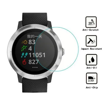 Grūdintas Stiklas Garmin Vivoactive3 watchband Premium Smartwatch Screen Protector Kino Garmin Vivoactive 3 Priedai