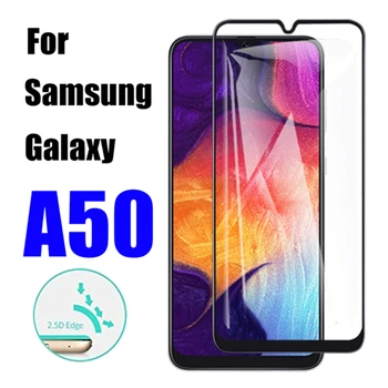 Šarvuotos Stiklo Samsung Galaxy A50 Apsaugos Glas Lapas Saugos Samsun Galax 50 Screen Protector 50A Tremp Grūdintas Cam filmas