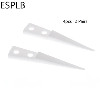 ESPLB Pakeitimo Balta Straight/Šiek tiek Lenktas/Didelis Lenktas Izoliuoti Keramikos Pincetu Patarimas Elektroninių Cigarečių Pincetu