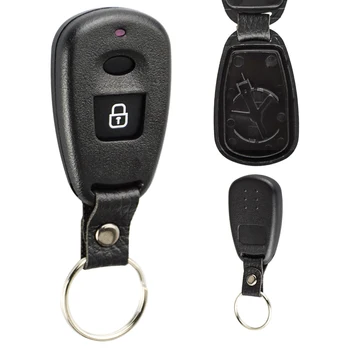 OkeyTech Už Hyundai Elantra Santafe Terracan Nuotolinio Valdymo Automobilio Raktas Su Lukštais 1 Mygtuką Imobilizavimo Smart Klavišą Padengti Atveju Keychain