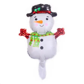 10vnt Mini Kalėdų Folija Balionai, Kalėdų Senelis, senis besmegenis Ramentus Ballon Dovana, Pripučiami žaislai, Kalėdų Dekoracijos, Nauji metai 2020 Metai