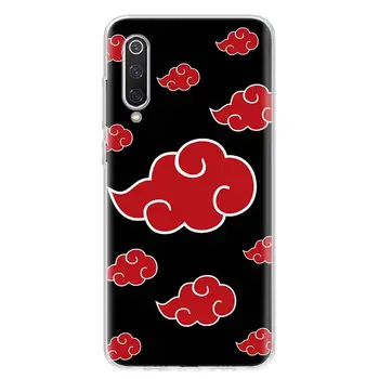 Naruto Kakashi Sasuke Anime Telefoną Atveju Xiaomi 10 Pastaba Mi 10 9 8 CC9 5X 6X A1 A2 A3 9T Pocophone F1 Lite Pro idol Dangtis Coque